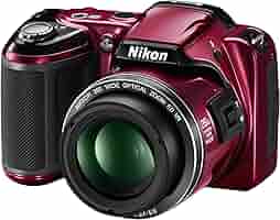 Nikon COOLPIX L810 Compact Digital Camera - Red (16.1MP, 26x